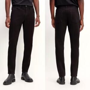 Everlane The Performance Chino Pants Slim Fit Black Men's 40X30 NWOT